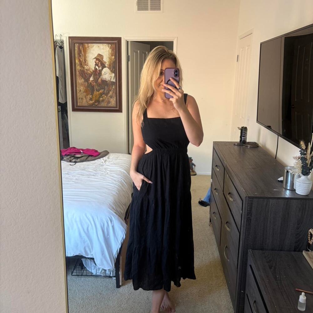 Brand new abercrombie medium midi dress